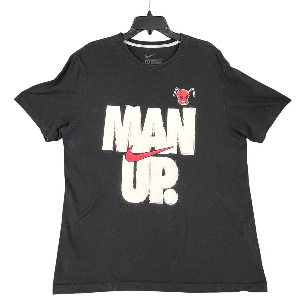 Nike Team Mens XL USC Sumter Fire Ants Baseball Man Up Graphic T Shirt